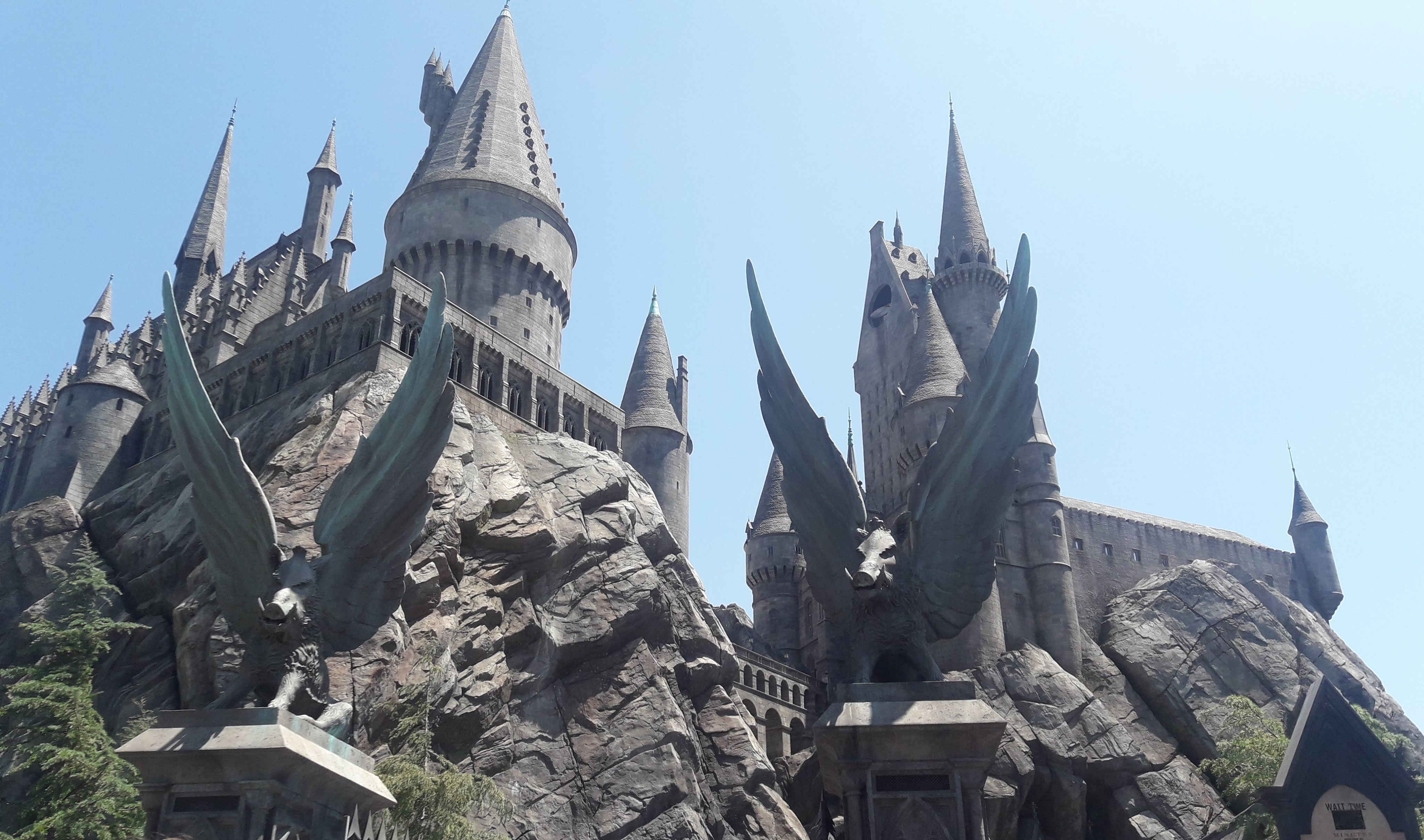 The Harry Potter Castle Top View